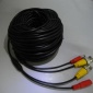 供应优质彩色插头监控延长线 CCTV CABLE 视频电源一体线